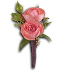 Rose Simplicity Boutonniere from Olney's Flowers of Rome in Rome, NY